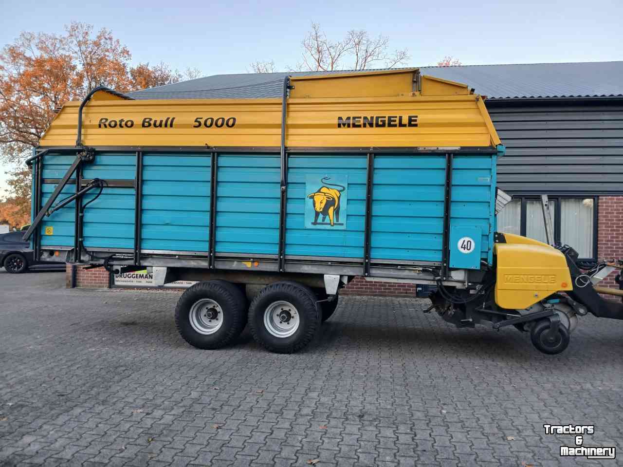 Self-loading wagon Mengele Rotobull 5000