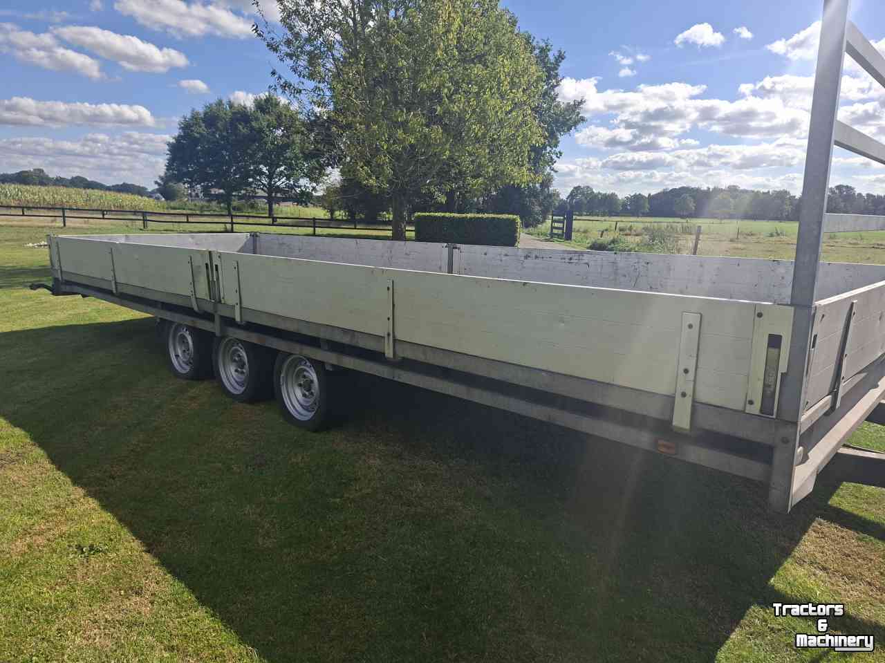 Car trailer up to 3500 Kg Hulco Hulco medax-3 203x611 aanhanger/machine transporter