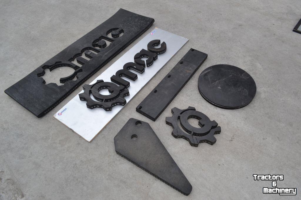 Other earthmoving and heavy equipment and accessories Qmac RUBBERMAT STAAL 1.20