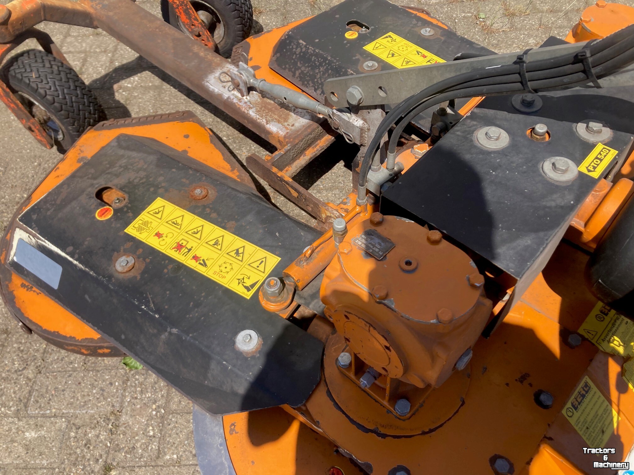 Rotary mower Berti Vary 140-245 60 Maaidek