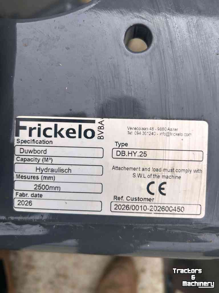 Feed Blade / Slide Frickelo DB.H.25