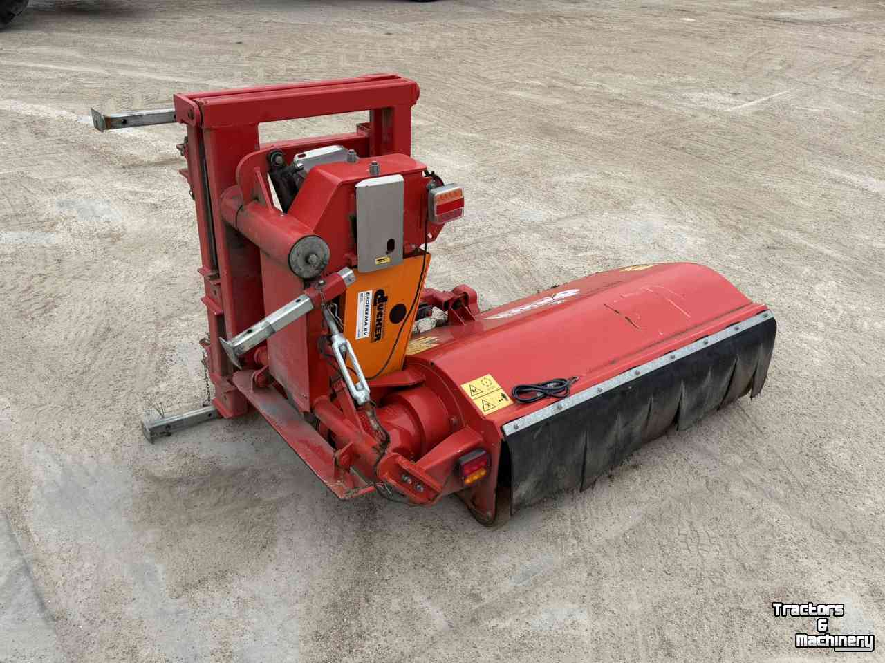 Flail mower Ducker USM 13 Zijklepelmaaier