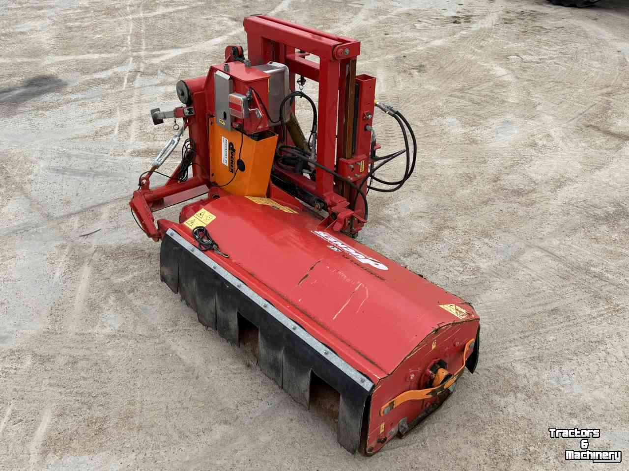 Flail mower Ducker USM 13 Zijklepelmaaier