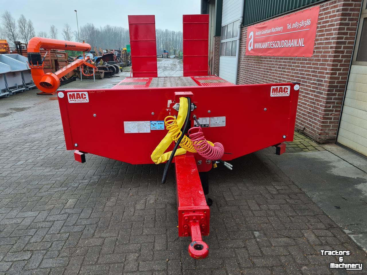 Ramp trailer AGM Mac 16 premium oprijwagen
