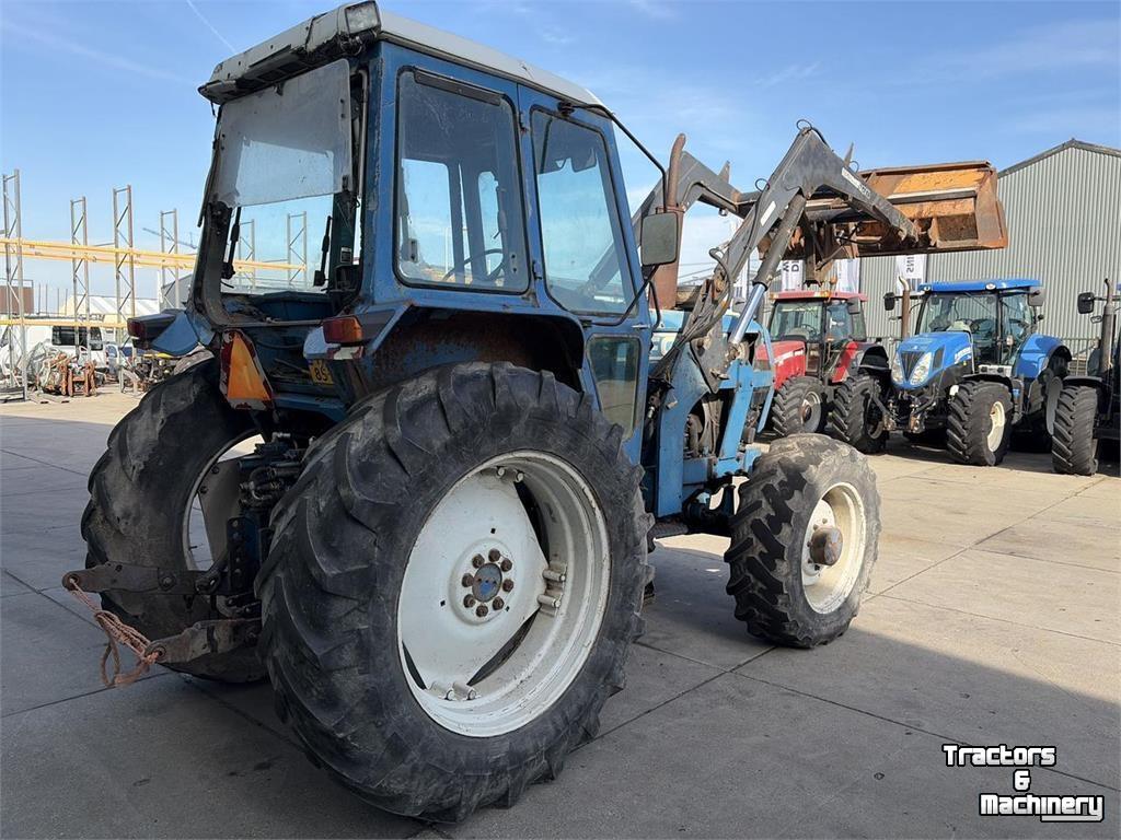 Tractor Ford 6710 4wd front loader