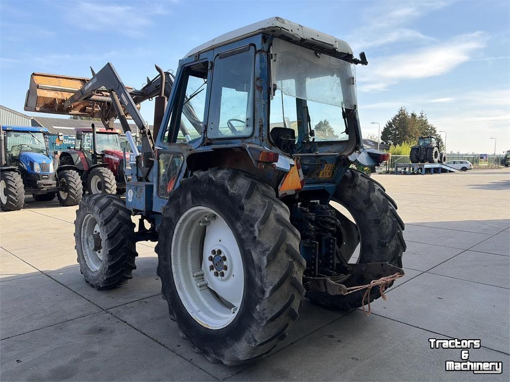 Tractor Ford 6710 4wd front loader
