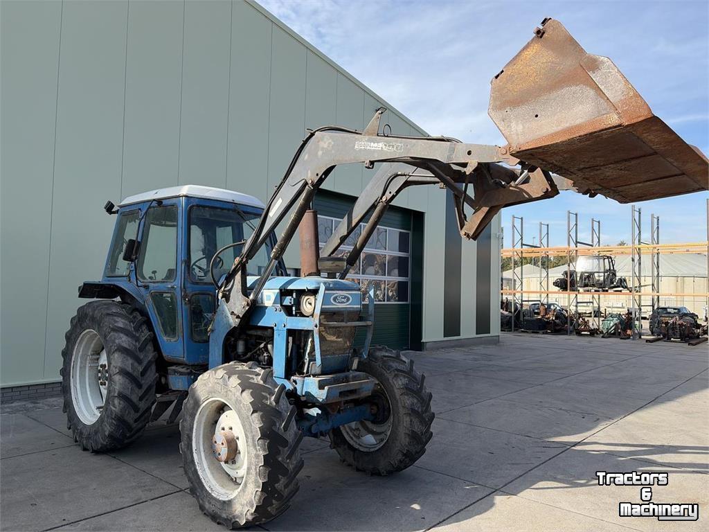 Tractor Ford 6710 4wd front loader