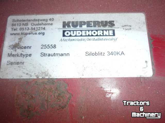Silage grab-cutter wagon Strautmann Siloblitz 340KA