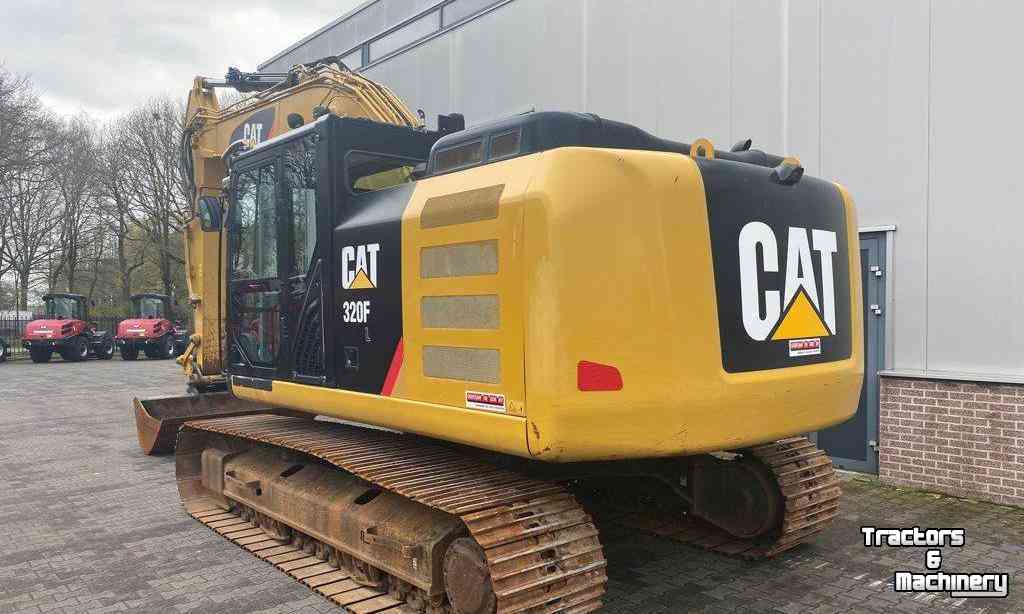 Excavator tracks Caterpillar 320 FL Rupskraan