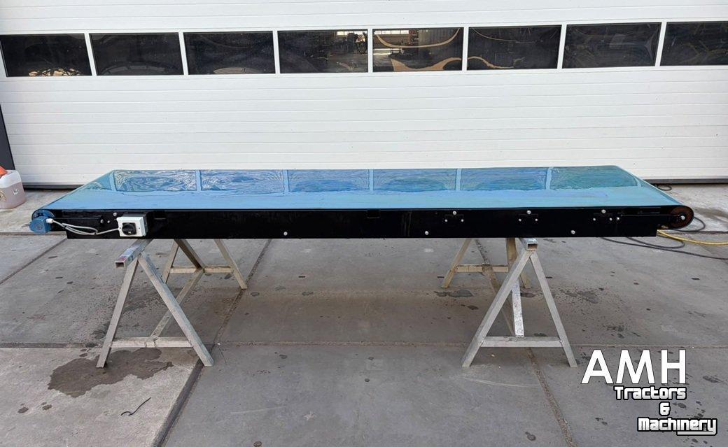 Conveyor  3650X900 TRANSPORTBAND VLAKKE BAND FLAT BELT CONVEYOR BELT FLACHBAND FÖRDERBAND