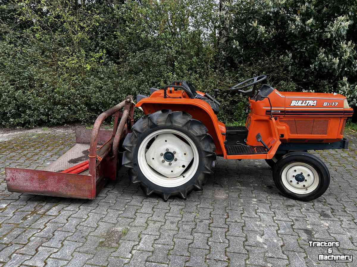 Horticultural Tractors Kubota Bulltra 1-17 + transportbak