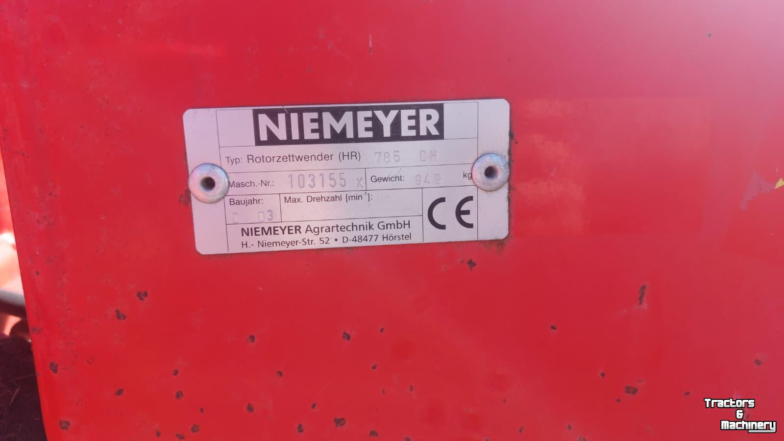 Tedder Niemeyer HR 785DH