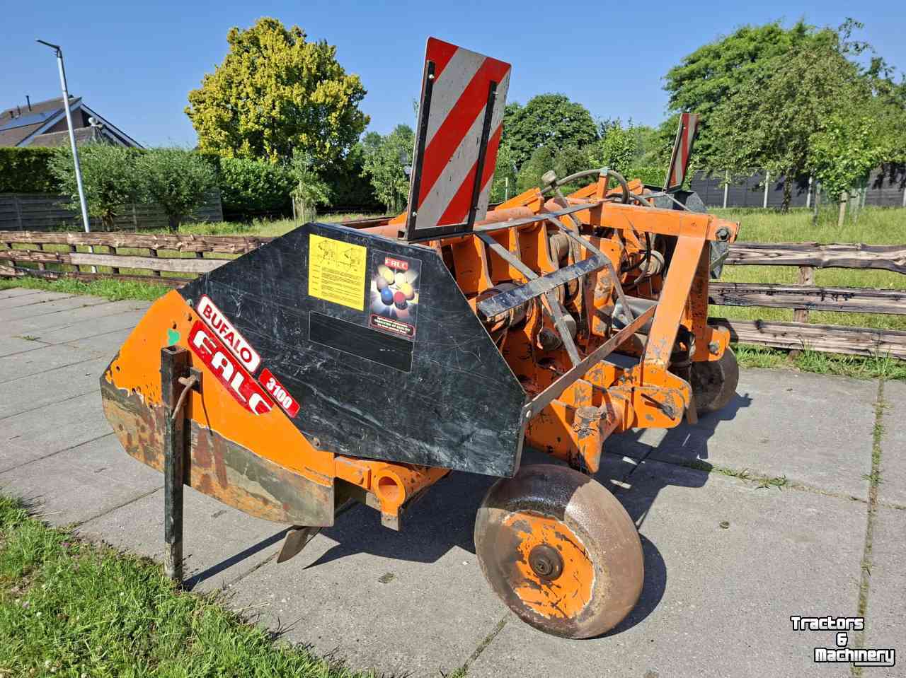 Spader machine Falc Bufalo 3100 krukasspitmachine
