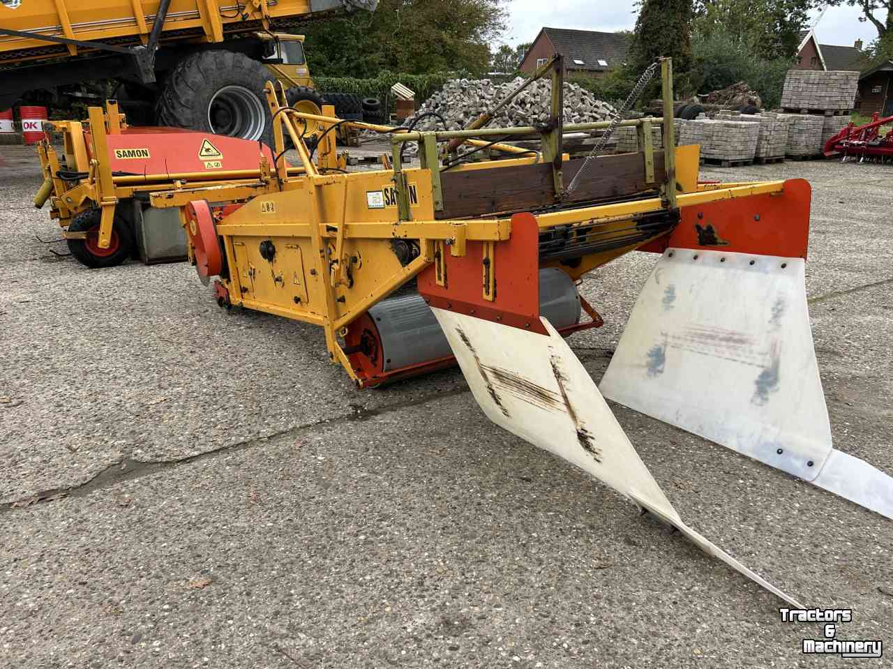 Onion harvester Samon Samon uienrooier en klapper 1.50m