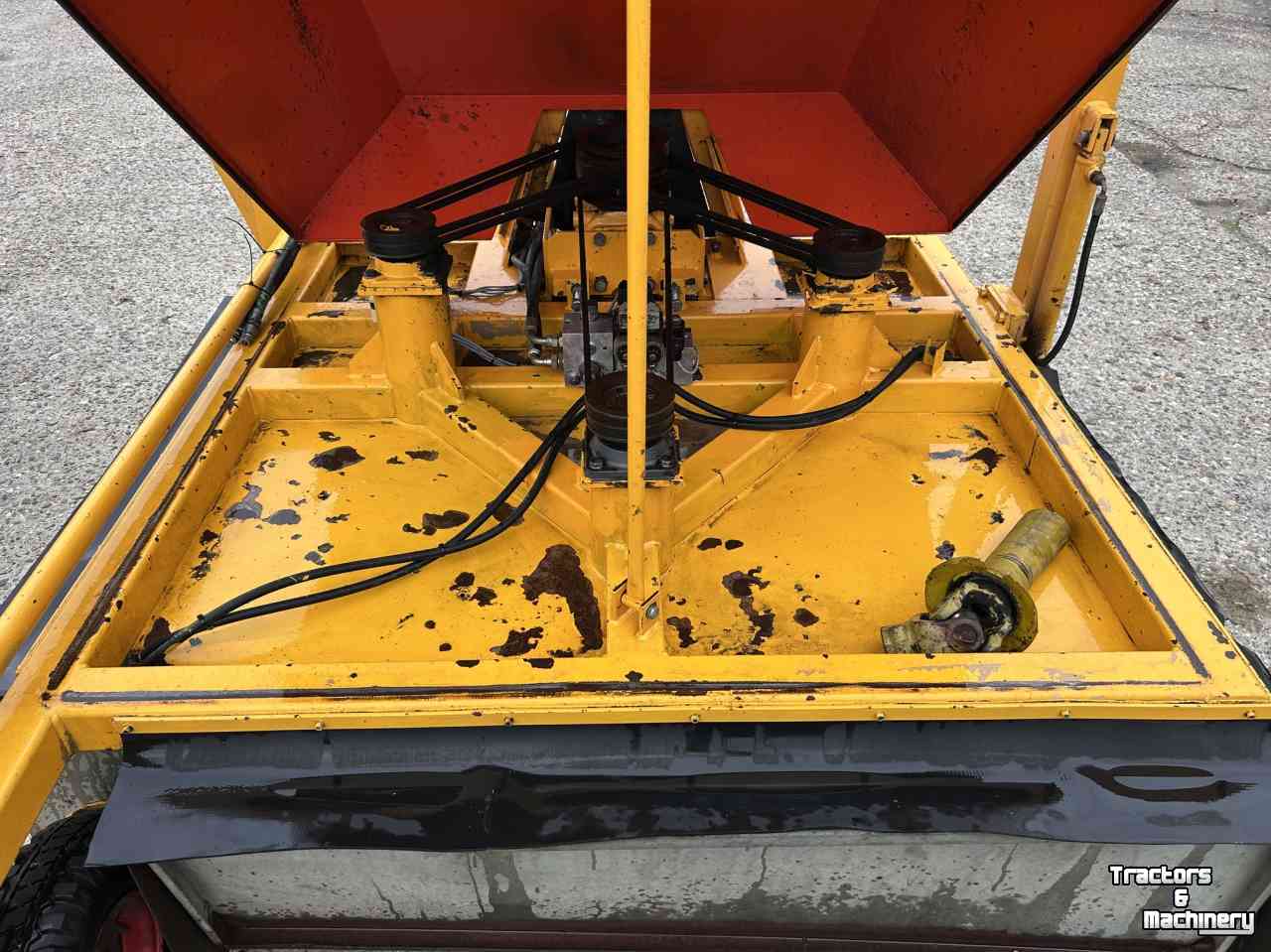Onion harvester Samon Samon uienrooier en klapper 1.50m