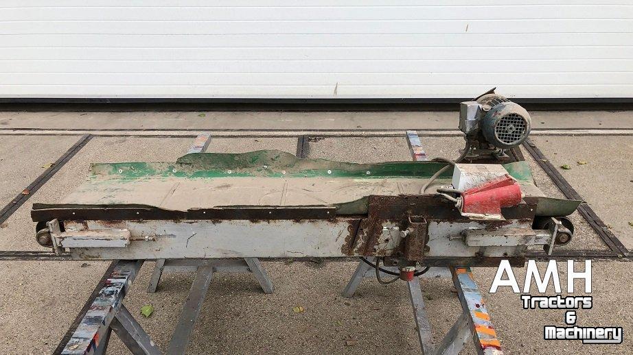 Conveyor  Vlakke-/opvoerband 1700X320 TRANSPORTBAND VLAKKE BAND, FLACHBAND, OPVOERBAND, STEIGBAND