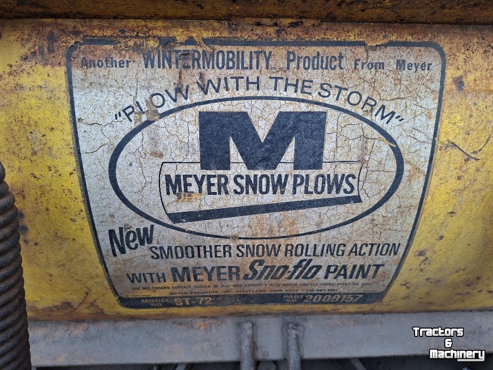 Snow Removal Equipment Meyer  SNEEUWSCHUIF