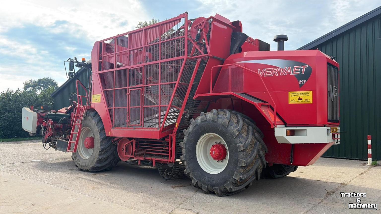 Sugar beet harvester Vervaet BE617