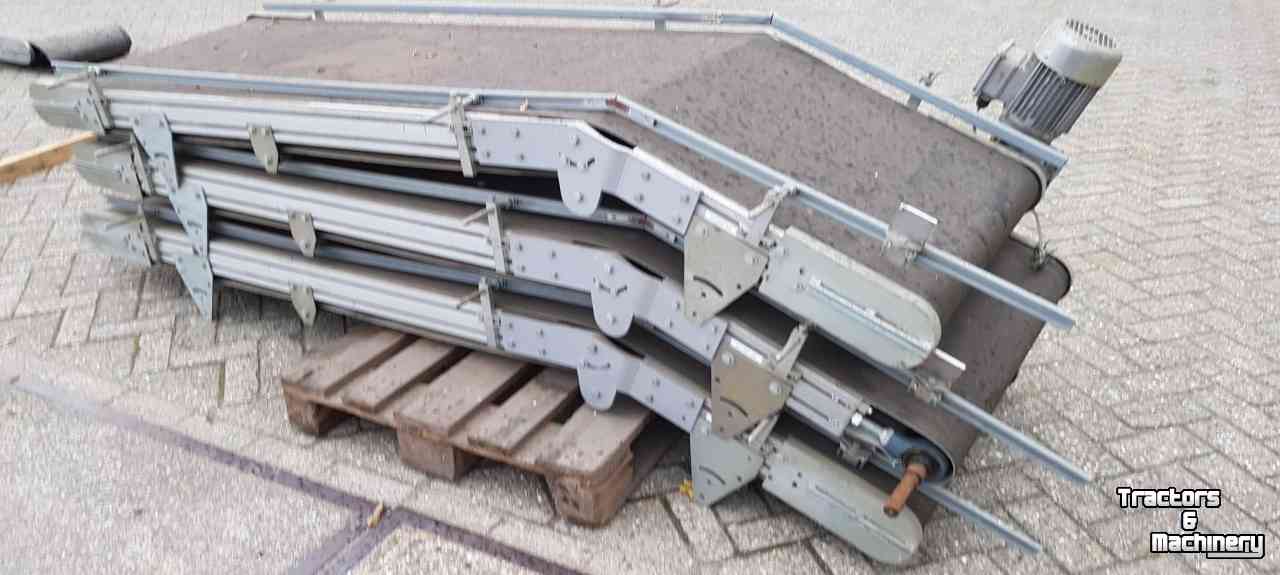 Conveyor  Transportband voor Kratten / Dozen