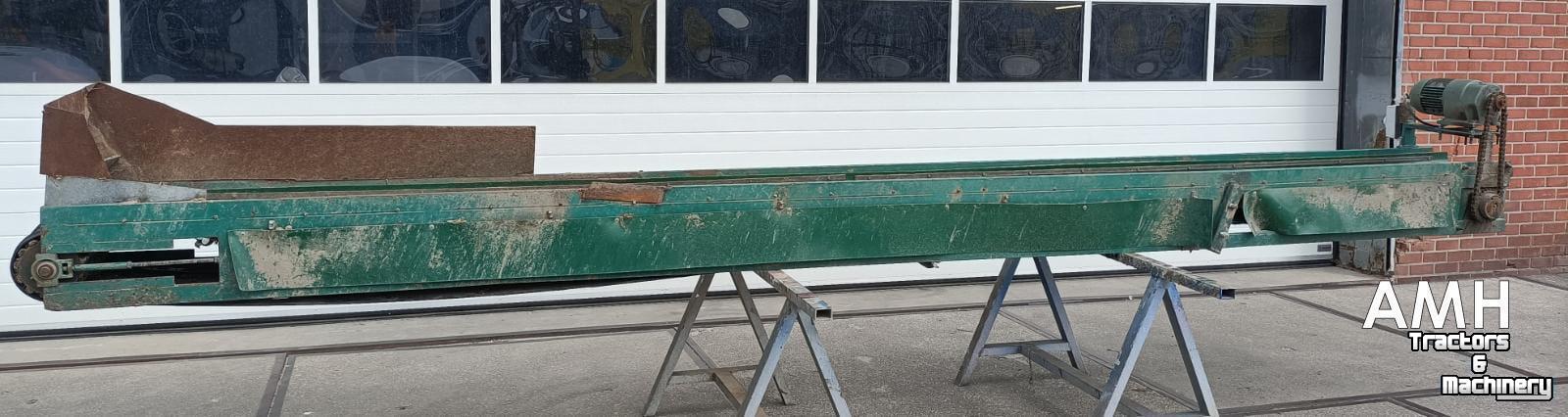 Elevator conveyor Overveld Opvoerband 6000X400 OPVOERBAND ELEVATORBAND ELEVATOR BELT FÖRDERBAND STEIGBAND