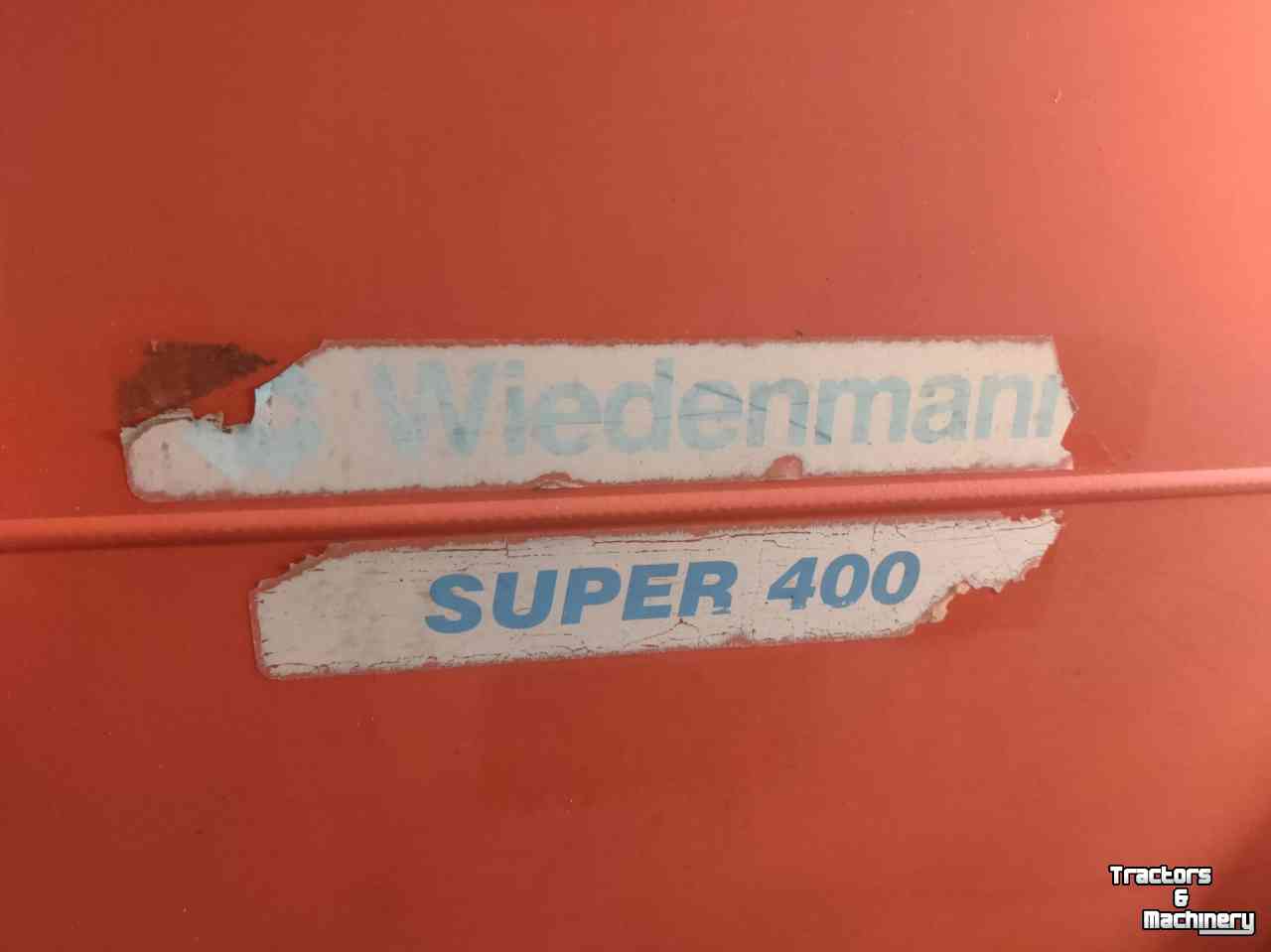 Mower-vacuum combination Wiedenmann Super 400