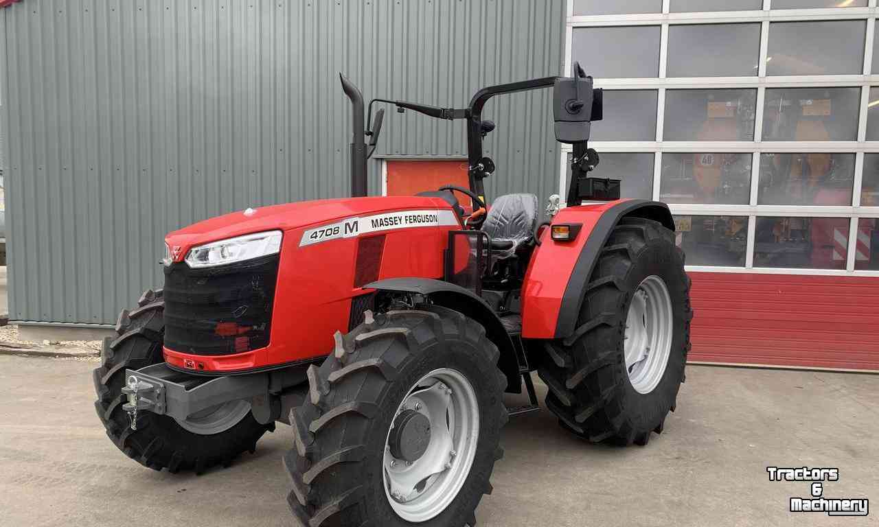 Tractors Massey Ferguson 4708-M Tractor Traktor Tracteur