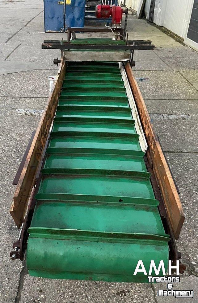 Elevator conveyor  Opvoerband 4850X600 OPVOERBAND ELEVATORBAND ELEVATOR BELT FÖRDERBAND STEIGBAND