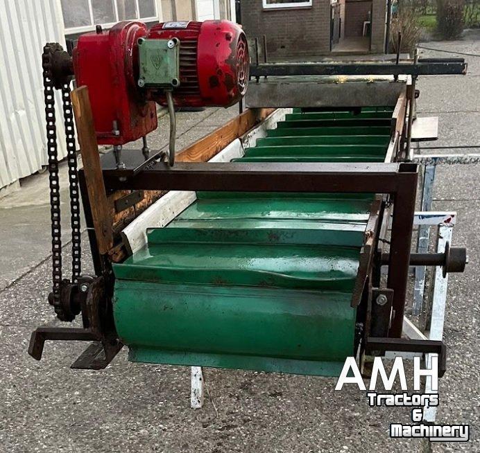 Elevator conveyor  Opvoerband 4850X600 OPVOERBAND ELEVATORBAND ELEVATOR BELT FÖRDERBAND STEIGBAND