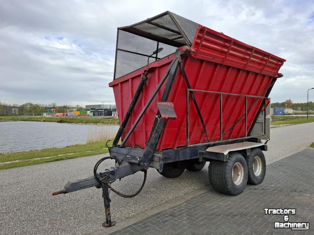 Woodchip trailer  Hoogkipper High tipper