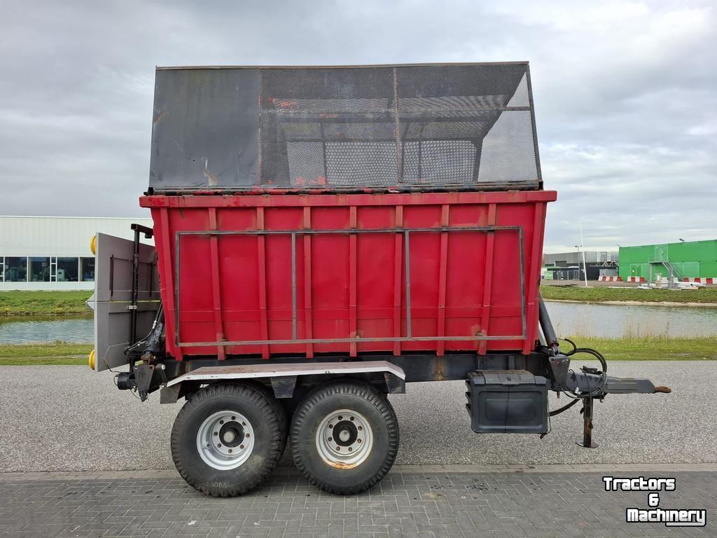 Woodchip trailer  Hoogkipper High tipper