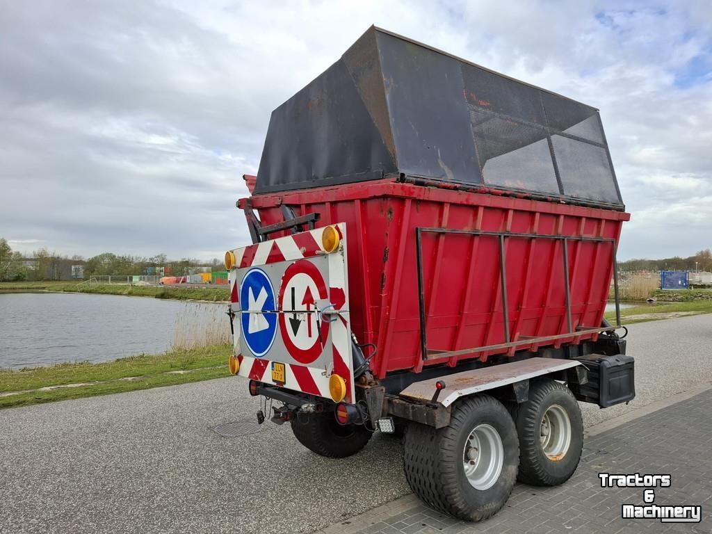 Woodchip trailer  Hoogkipper High tipper
