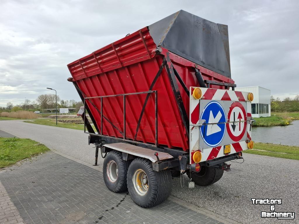 Woodchip trailer  Hoogkipper High tipper