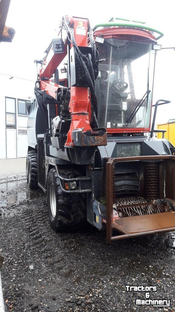 Wood shredder Greentec Greentruck zelfrijdende versnippercombi