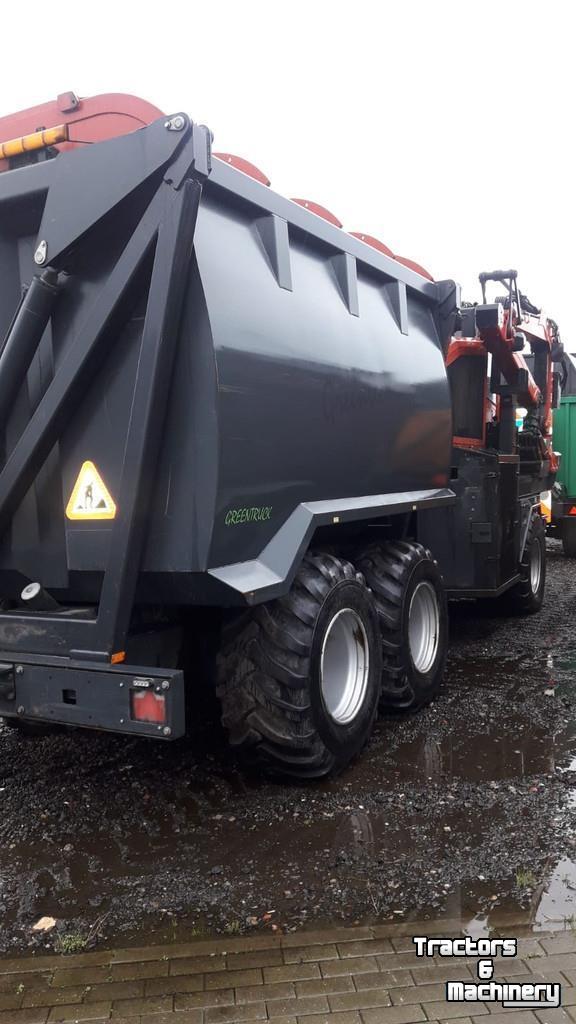 Wood shredder Greentec Greentruck zelfrijdende versnippercombi