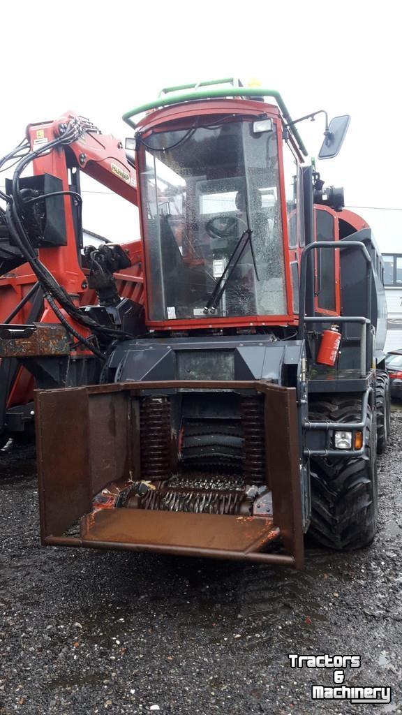 Wood shredder Greentec Greentruck zelfrijdende versnippercombi