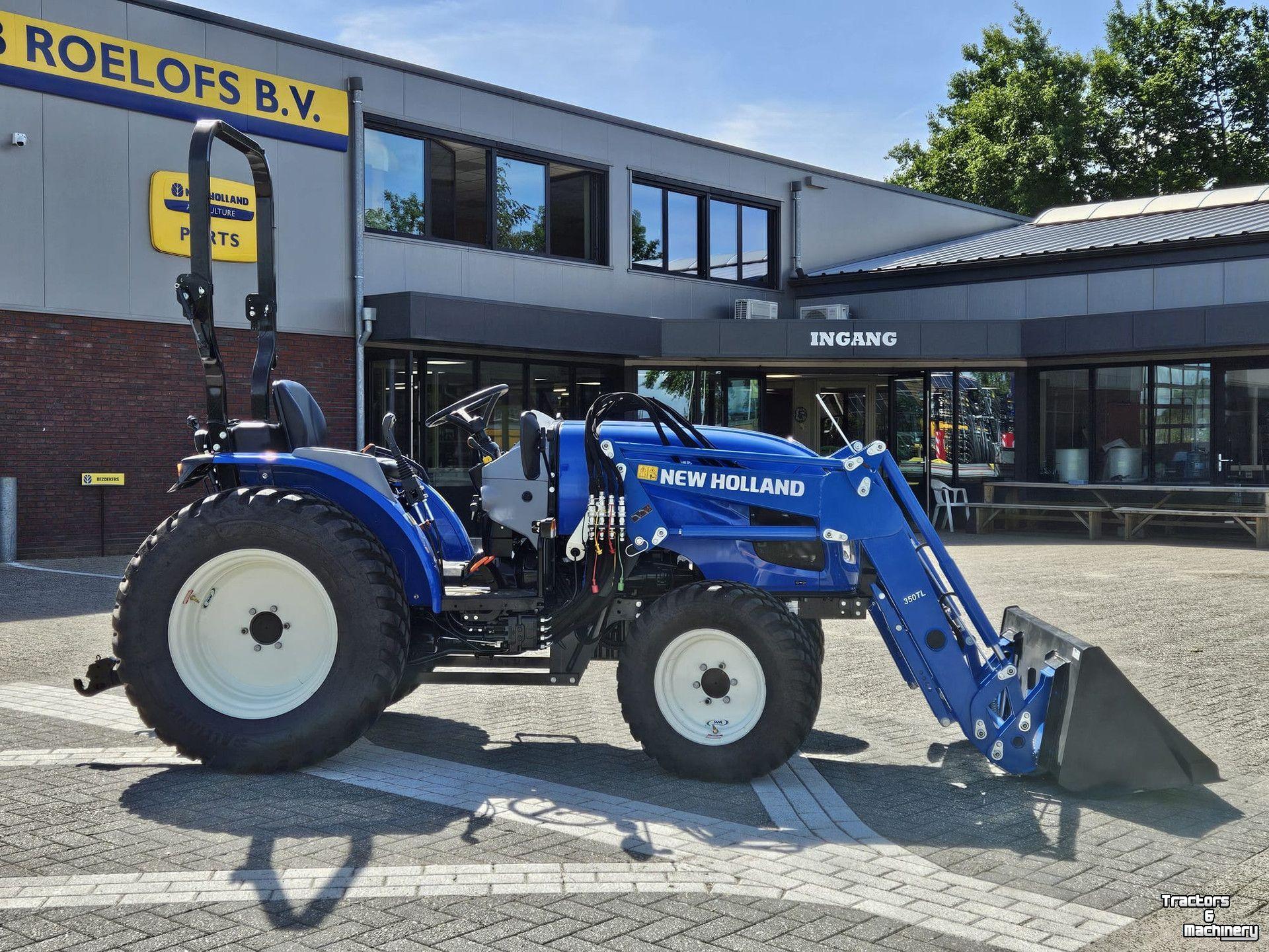 Small-track Tractor New Holland Boomer 55 HST met voorlader