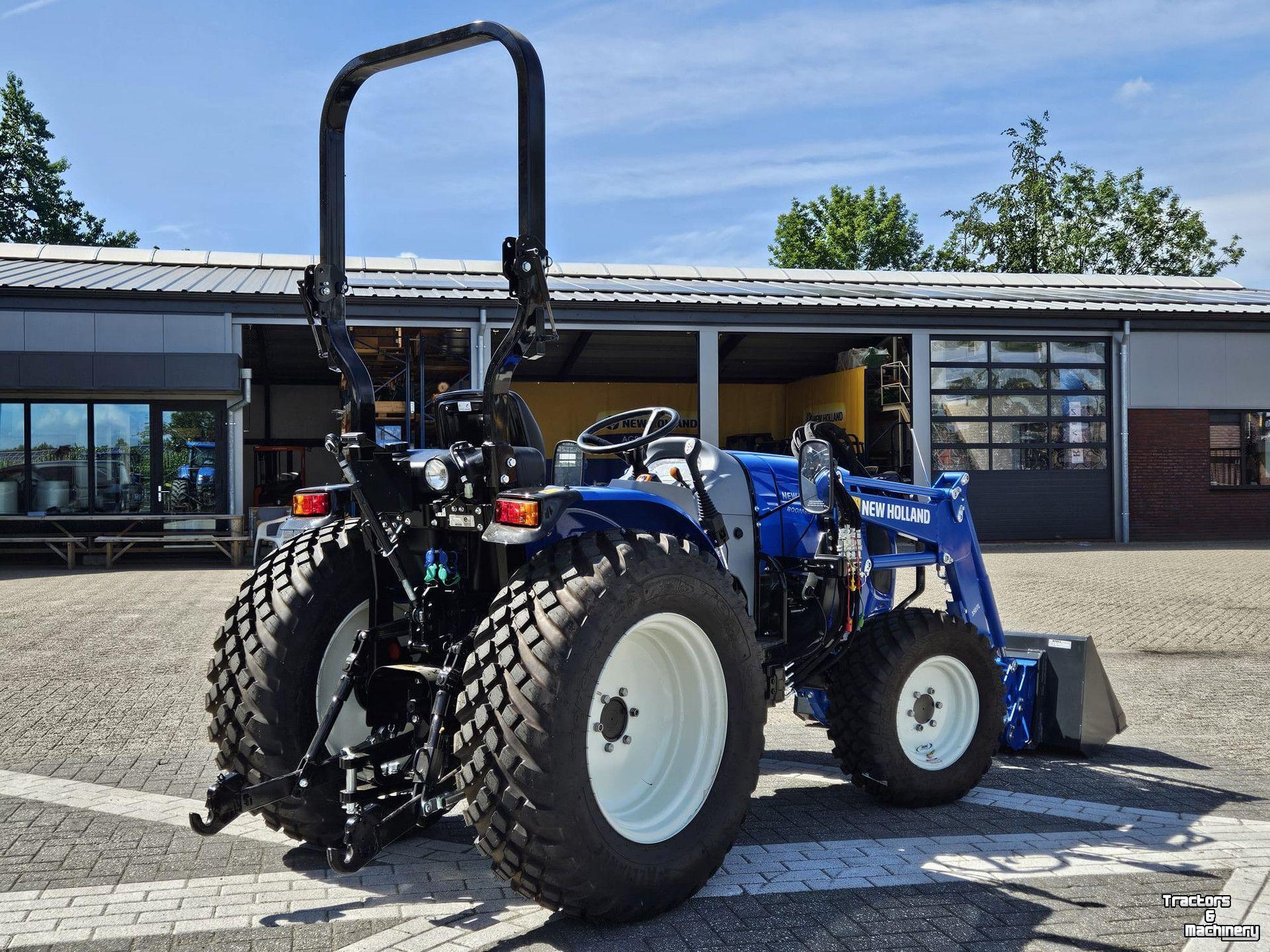 Small-track Tractor New Holland Boomer 55 HST met voorlader