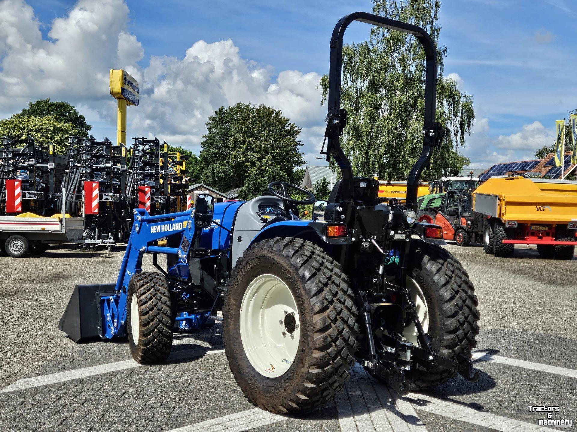 Small-track Tractor New Holland Boomer 55 HST met voorlader