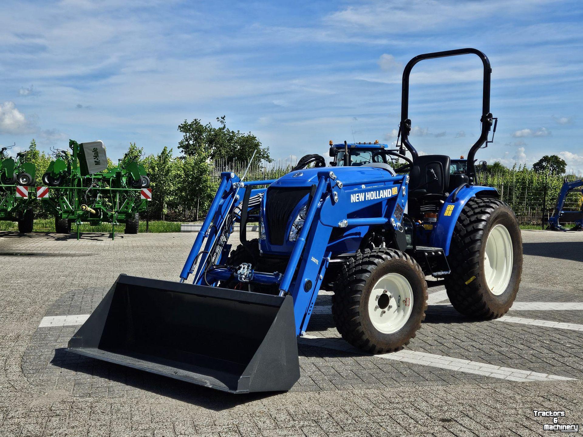 Small-track Tractor New Holland Boomer 55 HST met voorlader