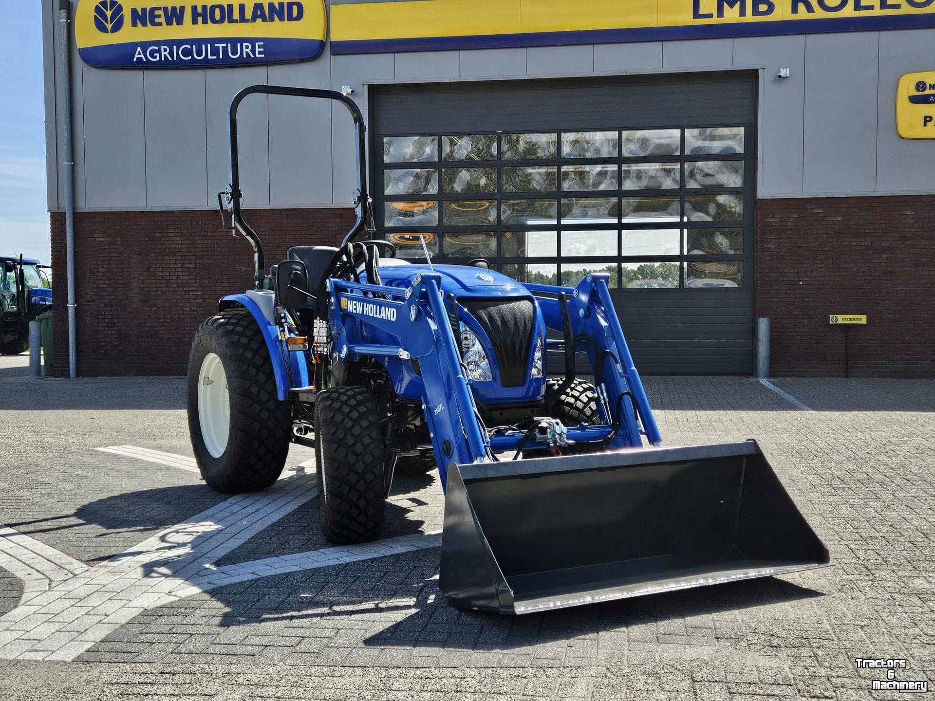 Small-track Tractor New Holland Boomer 55 HST met voorlader