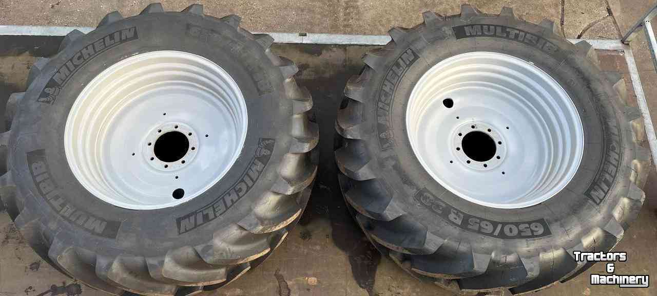 Wheels, Tyres, Rims & Dual spacers Michelin 650/65R38 99% Multibib
