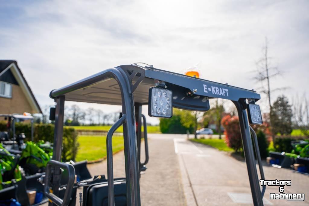 Wheelloader E-Kraft E1000 Elektrische Minishovel wiellader