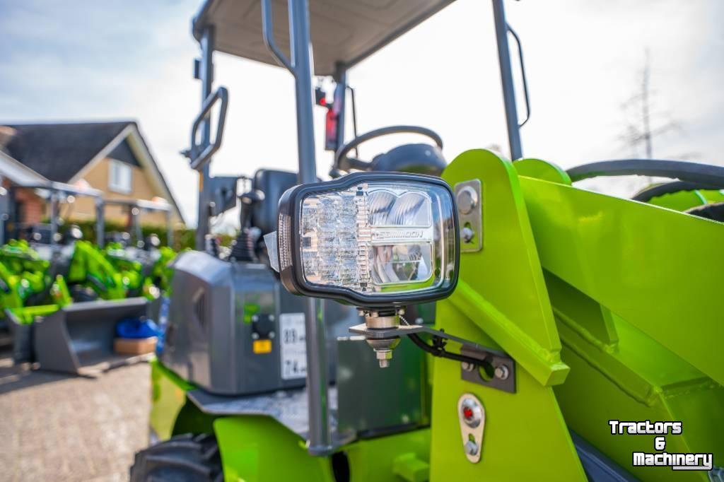 Wheelloader E-Kraft E1000 Elektrische Minishovel wiellader