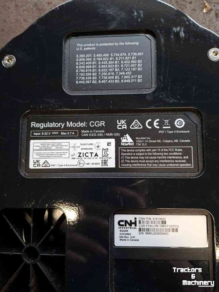 GPS steering systems and attachments Case-IH RTK Ontvanger Vector Pro