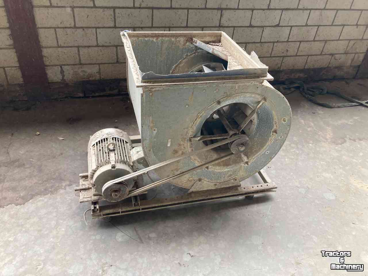 Bunkerstorage  Slakkenhuisventilator