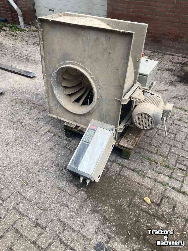 Bunkerstorage  Slakkenhuisventilator