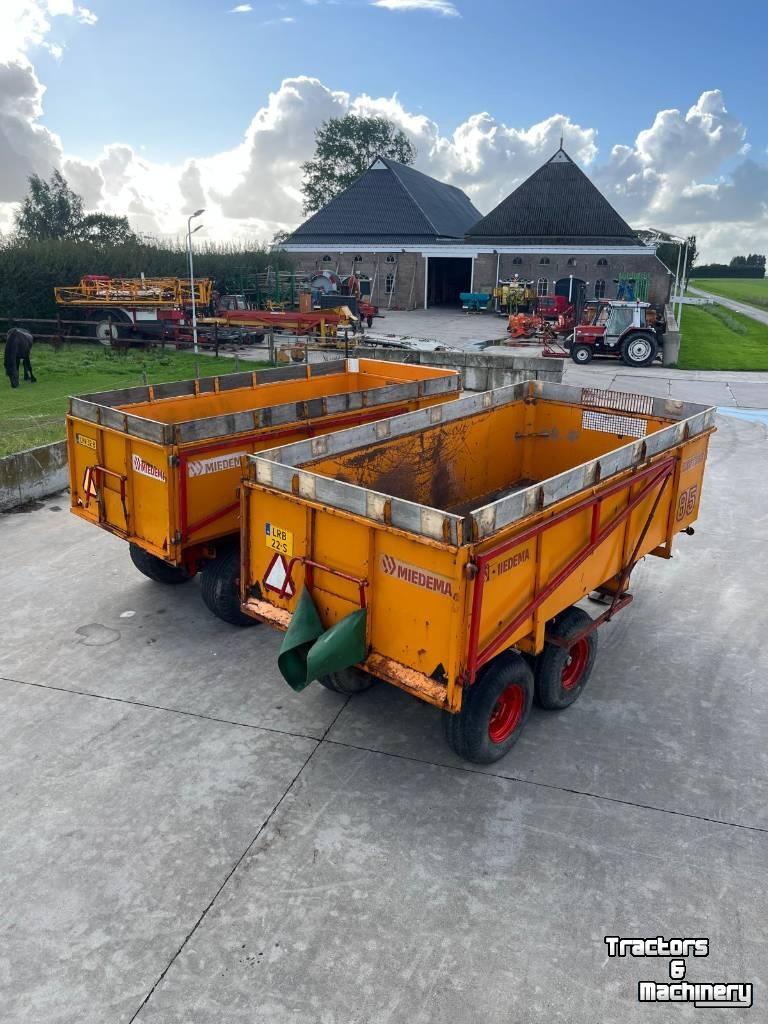 Dumptrailer Miedema Prestige 85 2 stuks