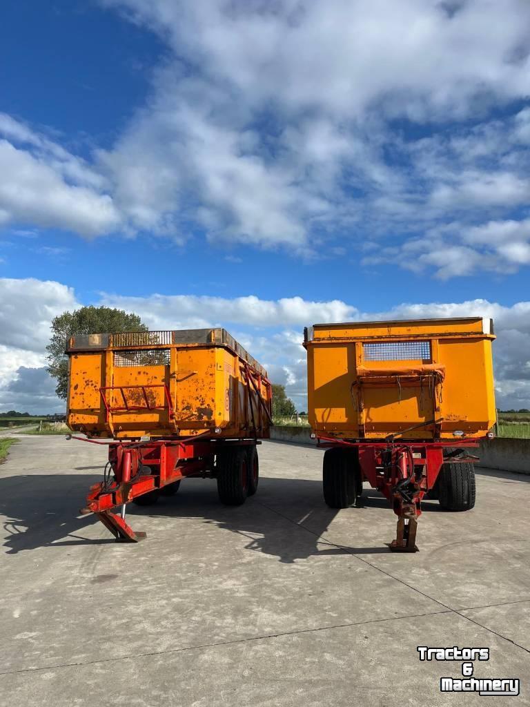 Dumptrailer Miedema Prestige 85 2 stuks