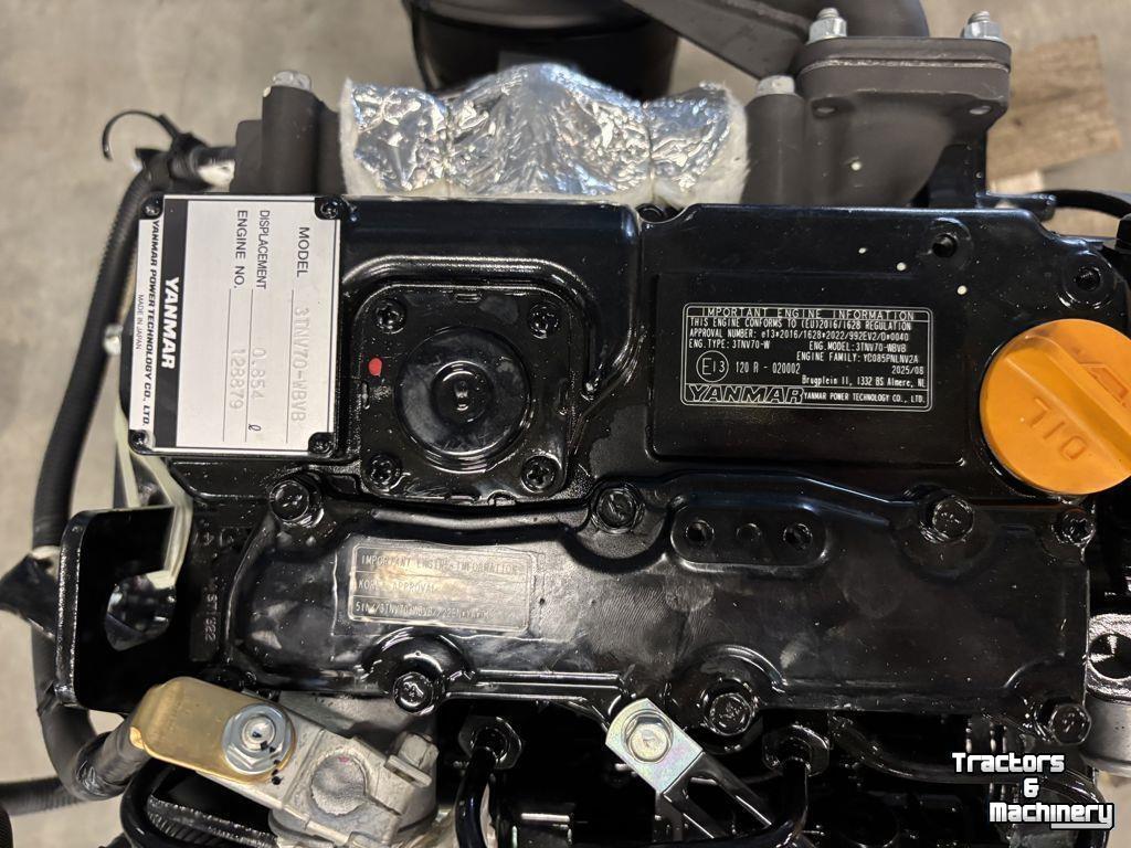 Engine Yanmar 3TNV70 motor