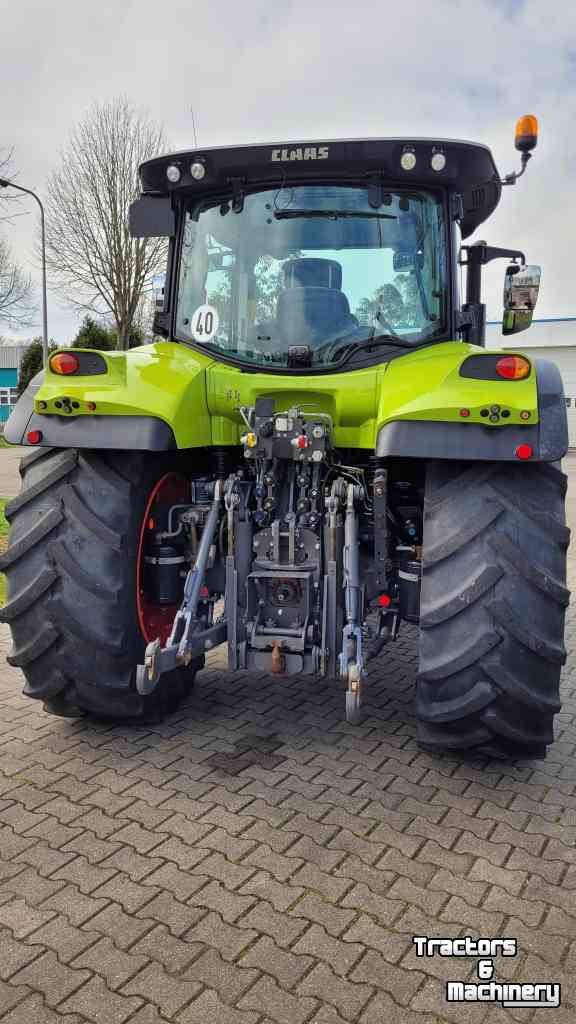 Tractors Claas Arion 650 CIS 40Km/h. Lucht, Fronthef PTO, gev. vooras en cabine!